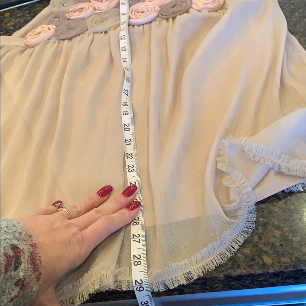 Eci New York rosette dressy tank top layered - Picture 8 of 10